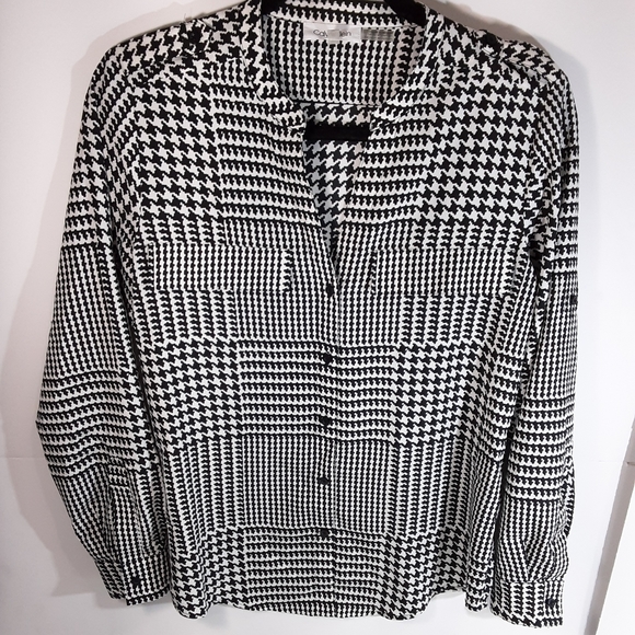 Calvin Klein womens blouse suze xs - Picture 3 of 14